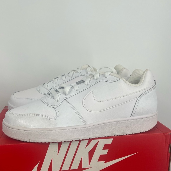Nike Womens Ebernon Low White Size 10.5 - Picture 3 of 5